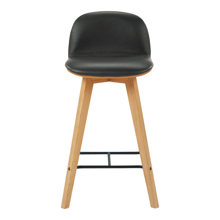 Black and discount timber bar stools